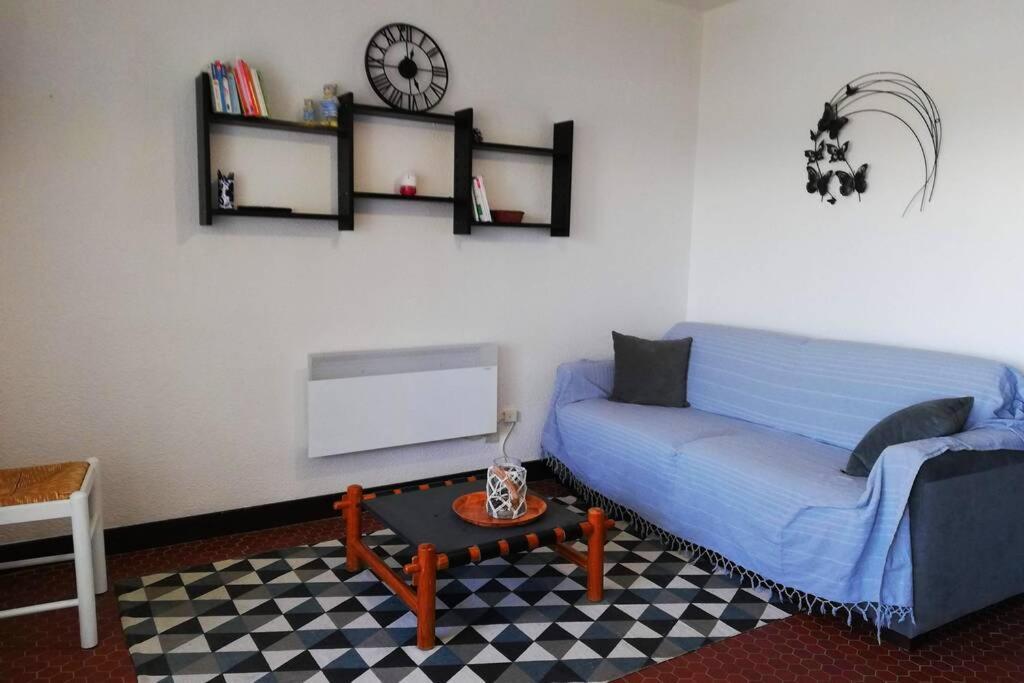 Appartement Soleil Levant - Acces Direct Plage - Terrasse - Une Chambre - Proche Commerces Le Barcares Bagian luar foto